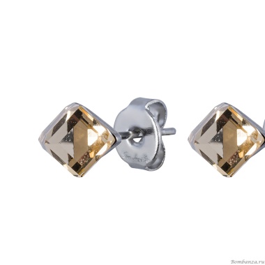Пусеты Fiore Luna,  Champagne, SWE2127/1 CH S Пусеты Fiore Luna,  Champagne, SWE2127/1 CH S